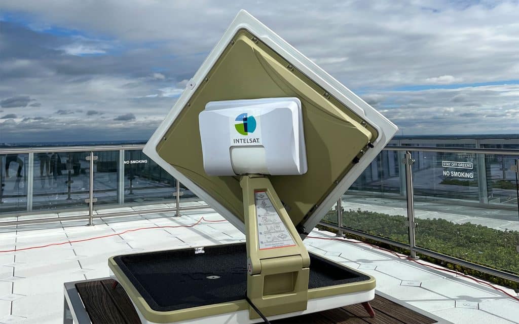 Intelsat FlexMove terminal